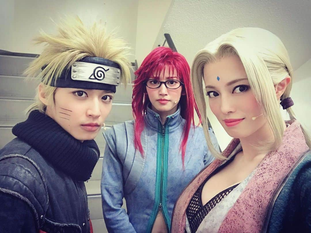 大湖せしるさんのインスタグラム写真 - (大湖せしるInstagram)「﻿ ﻿ ライブ・スペクタクル﻿ 「NARUTO-ナルト-」〜暁の調べ〜﻿ ﻿ 上海２日目、５２公演終了﻿ ﻿ 今日も客席の熱が凄かったー﻿ 国が違って 言葉が通じなくても﻿ こんなにも伝わる﻿ ﻿ 「想い」って﻿ ほんと素晴らしい﻿ ﻿ 謝謝。。﻿ ﻿ 明日は最後の休演日﻿ 充電します﻿ ﻿ ﻿ 残り８ステ﻿ ﻿ ﻿#ナルステ #上海 #ナルト #松岡広大 くん #香燐 #七木奏音 ちゃん #綱手 #大湖せしる  #naruto #kodaimatsuoka  #karin #kanonnanaki  #tsunade #ceciledaigo」12月16日 0時05分 - cecile_daigo