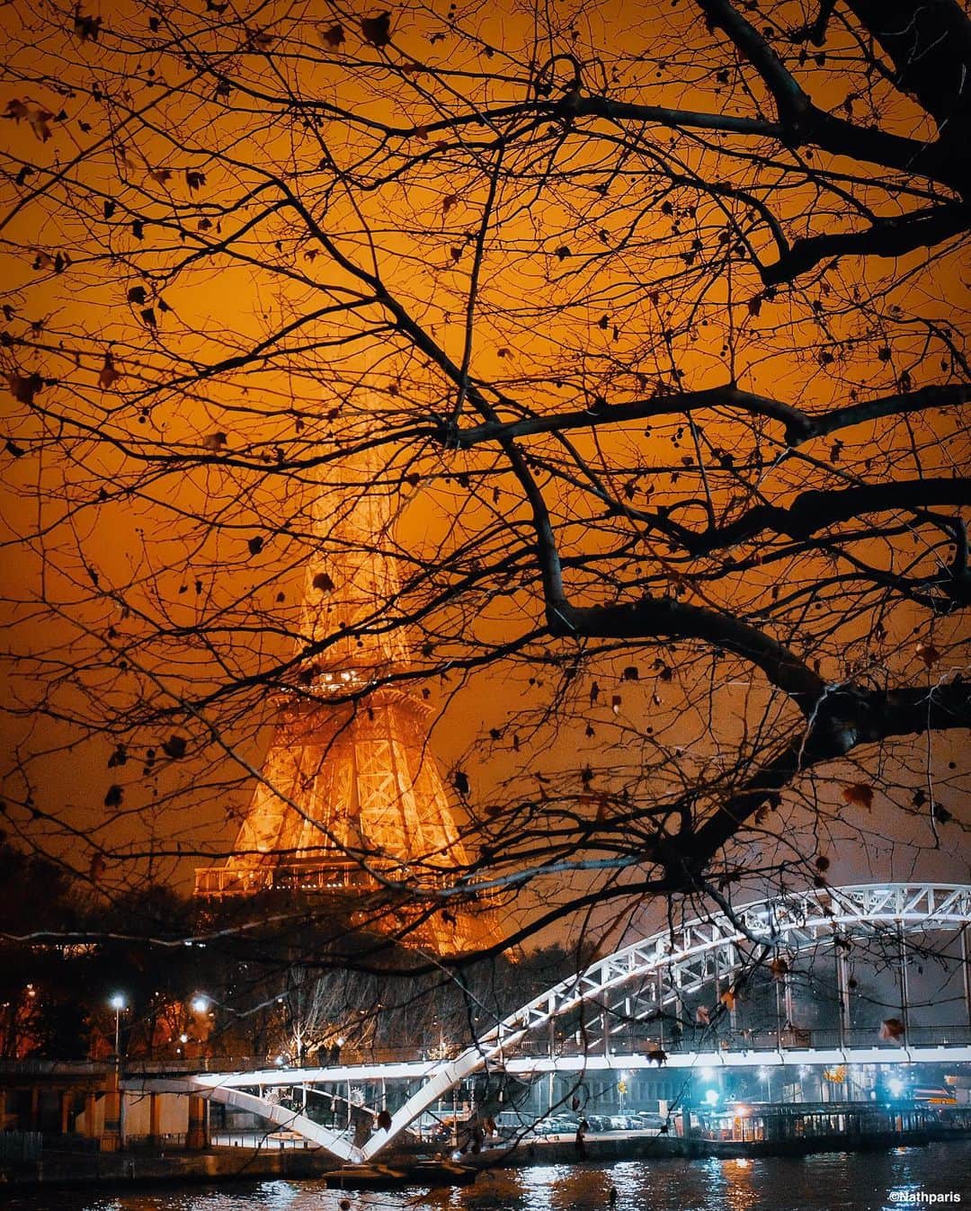 nathparisのインスタグラム：「Good evening Paris ✨」