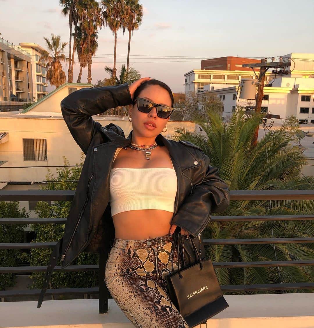 シエラ・ラミレスのインスタグラム：「all i want for christmas is a honey butter chicken biscuit from @whataburger 🖤」
