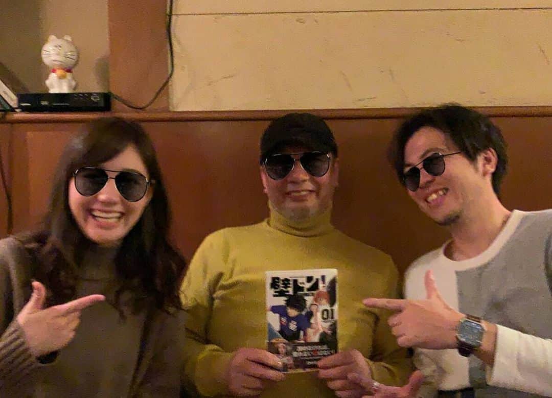 斎藤ノブのインスタグラム：「#壁ドン #作者 #佐久間力 #仙台放送 #彩夏ちゃん」
