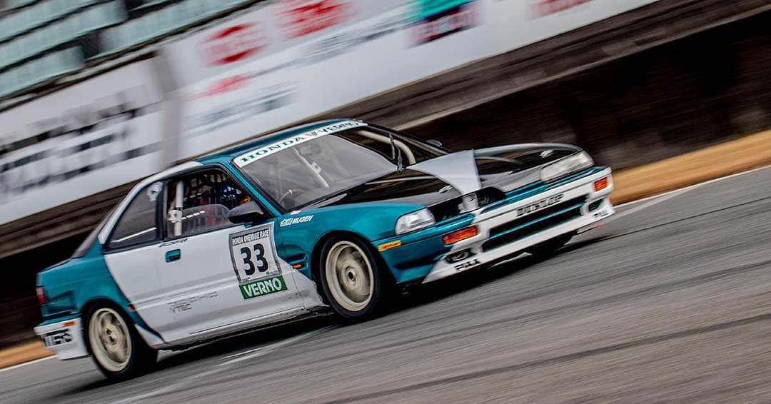 のインスタグラム：「_ Honda DA6 INTEGRA _ _ Shot on Dec-15 2019 "HONDA VTEC ONE MAKE RACE Rd.5" at Central Circuit (Hyogo, Japan) _ owner: @pursuitmachine photo: @mistbahn _ _ JP) 2019年12月15日 セントラルサーキット、ゼロファイターさん主催「HONDA VTEC ONE MAKE RACE」。 _ _ #hondavteconemakerace #zerofighterautocustom #centralcircuit #セントラルサーキット #hondaintegra #da6 #da6integra #インテグラ #ホンダインテグラ #integra #hondaintegratyper #itr #acurarsx #rsx #trackcar #trackstance #timeattack #timeattackjapan #bseries #b18b #b16a #b18 #b16 #vtec #integranation #osakajdm #kanjo #kanjozoku #hondasontrack」