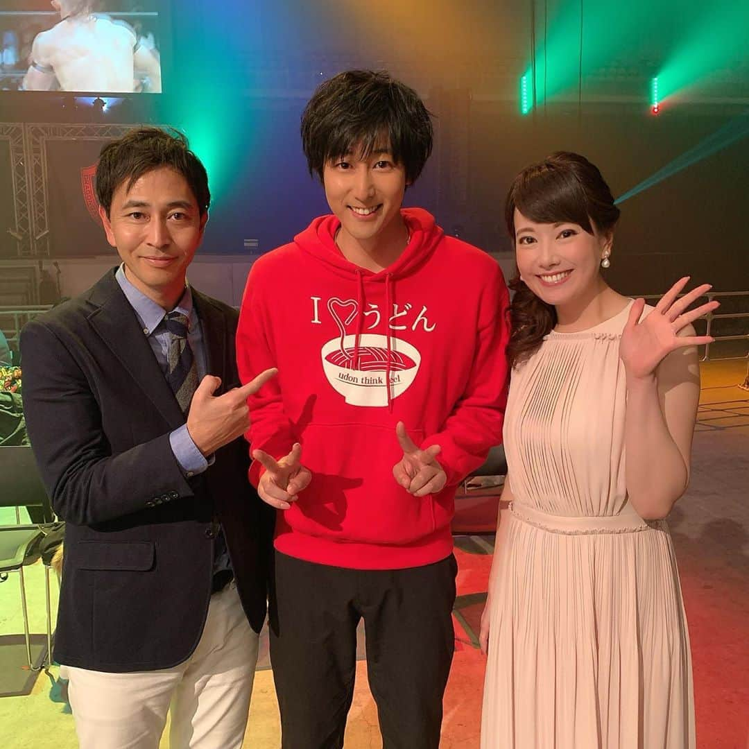 新垣泉子さんのインスタグラム写真 - (新垣泉子Instagram)「ドラゴンゲートにアキラくん参戦！  #プロレス新伝説ドラゴンゲート #12月22日(日)深夜1時15分放送 #プロレス #ドラゴンゲート #うどんmap #岡澤アキラ #参戦 #プロレス初観戦 #アキラくんにも注目です #大谷アナ #新垣泉子 #tnc  #アナウンサー」12月16日 13時32分 - motoko.arakaki