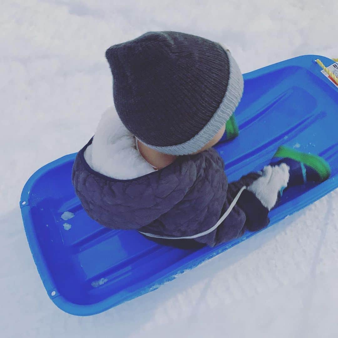 加藤千恵のインスタグラム：「雪国の子ども」