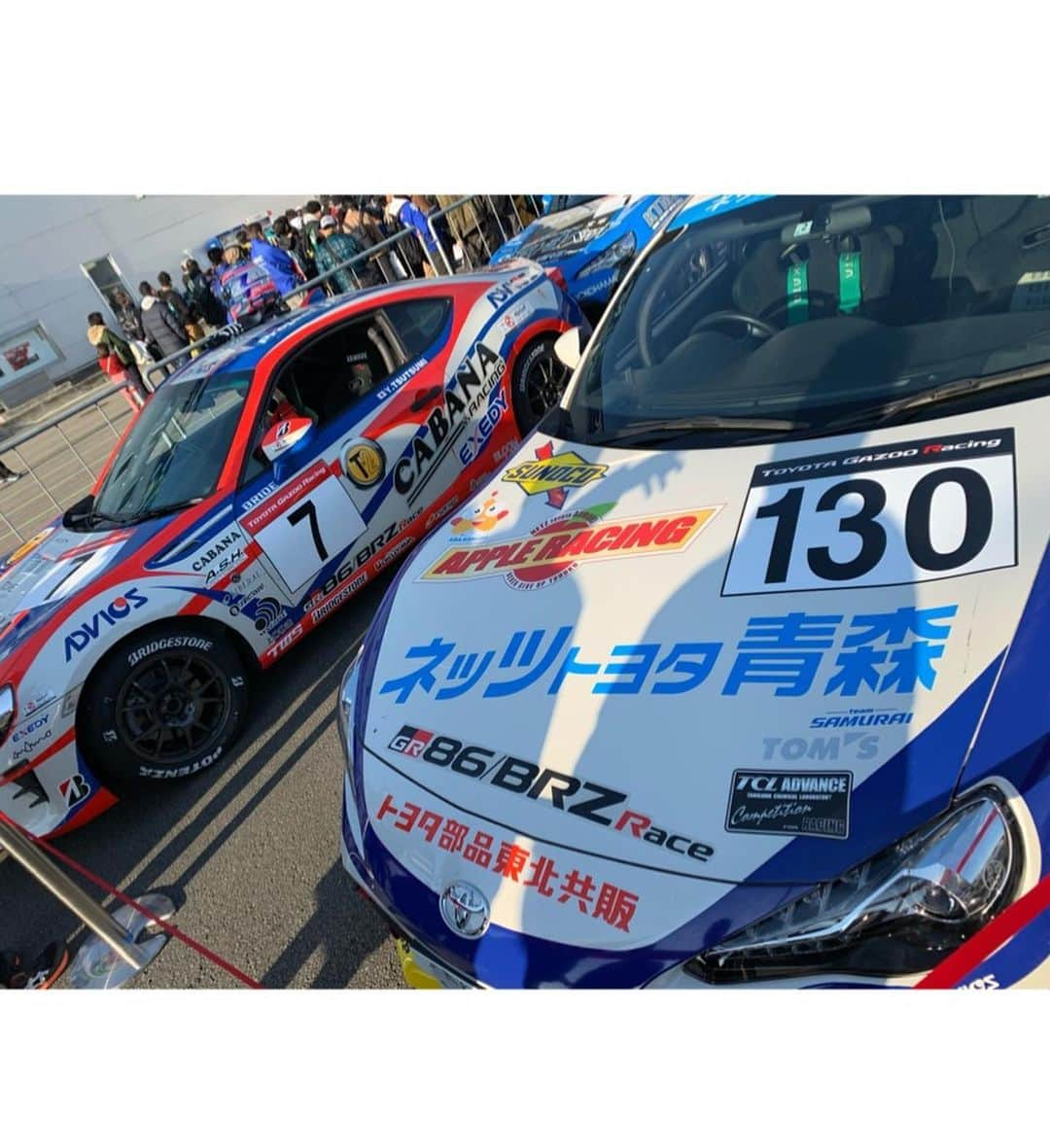 藤井マリーさんのインスタグラム写真 - (藤井マリーInstagram)「2019ラストサーキット🏁  #TGRF #toyotagazooracing #TOYOTA #advics #advicsmutaracingfairies #advicsmotorsports #muta #lexus #トヨタ86 #86brz #富士スピードウェイ #サーキット #レースクイーン」12月17日 1時35分 - fujimary_6