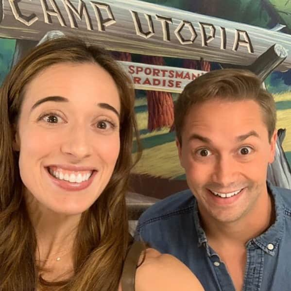 マリーナ・スコーシアーティさんのインスタグラム写真 - (マリーナ・スコーシアーティInstagram)「Camp Utopia! Sunblock? Check. Bug spray? Check. Patrick’s creepy smile? Check. @thepwebb #specialskills #funnystuff #PatrickWebb」12月17日 1時26分 - marinasqu