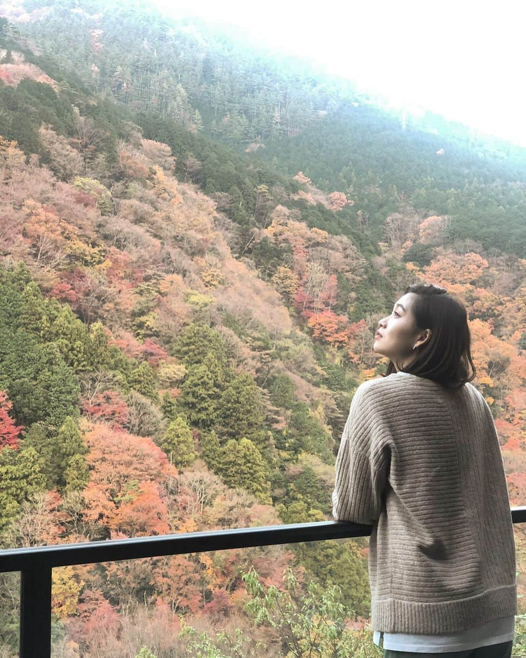 谷川りさこさんのインスタグラム写真 - (谷川りさこInstagram)「紅葉が綺麗すぎた #紅葉#箱根#winter #japan_of_insta #beautifulworld」12月16日 16時56分 - risakoko