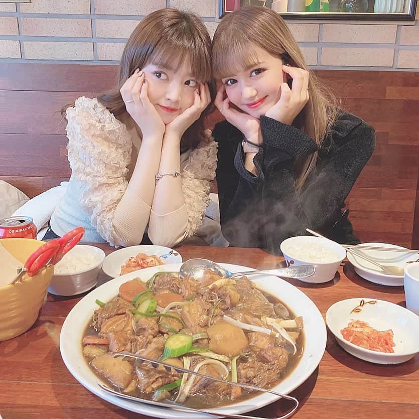 紗蘭さんのインスタグラム写真 - (紗蘭Instagram)「韓国に来てます🇰🇷 YouTube撮影も兼ねて楽しんでまーす💞 今日はチムタク食べたよ🍴♥️ 韓国料理ってなんでこんなに永遠と食べれるの😭🤘🏻✨ #韓国　#seoul #열봉찜닭 #korea #チムタク」12月16日 17時09分 - saracchidayo