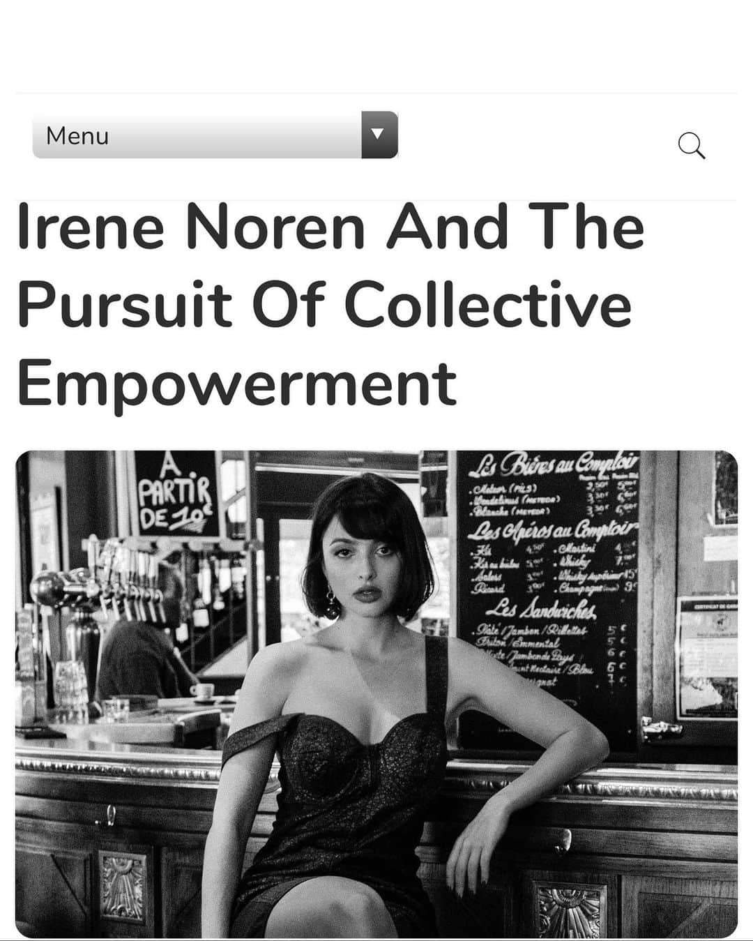 Irene Norenさんのインスタグラム写真 - (Irene NorenInstagram)「SWIPE to read my last interview. I talked about my goal for 2020 and what was the biggest challenge I had to overcome. Let me know what’s your bigger goal for 2020 in the comments 🙏🏼 #interview #empowerment #empoweringwomen」12月16日 17時48分 - irenenoren