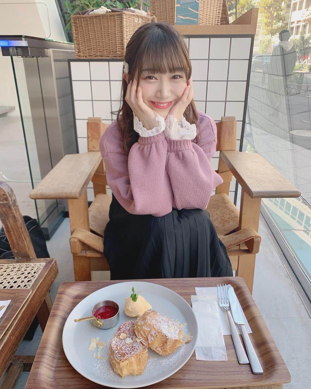 阪上晴香さんのインスタグラム写真 - (阪上晴香Instagram)「大好きなフレンチトースト食べれて幸せやった🤤💗 ・ ・ ・ #forucafe ##フレンチトースト #原宿カフェ #原宿 #カフェ #スイーツ #東京カフェ #東京 #majesticlegon #マジェスティックレゴン #gu #ジーユー #wego」12月16日 18時03分 - haruka__0616