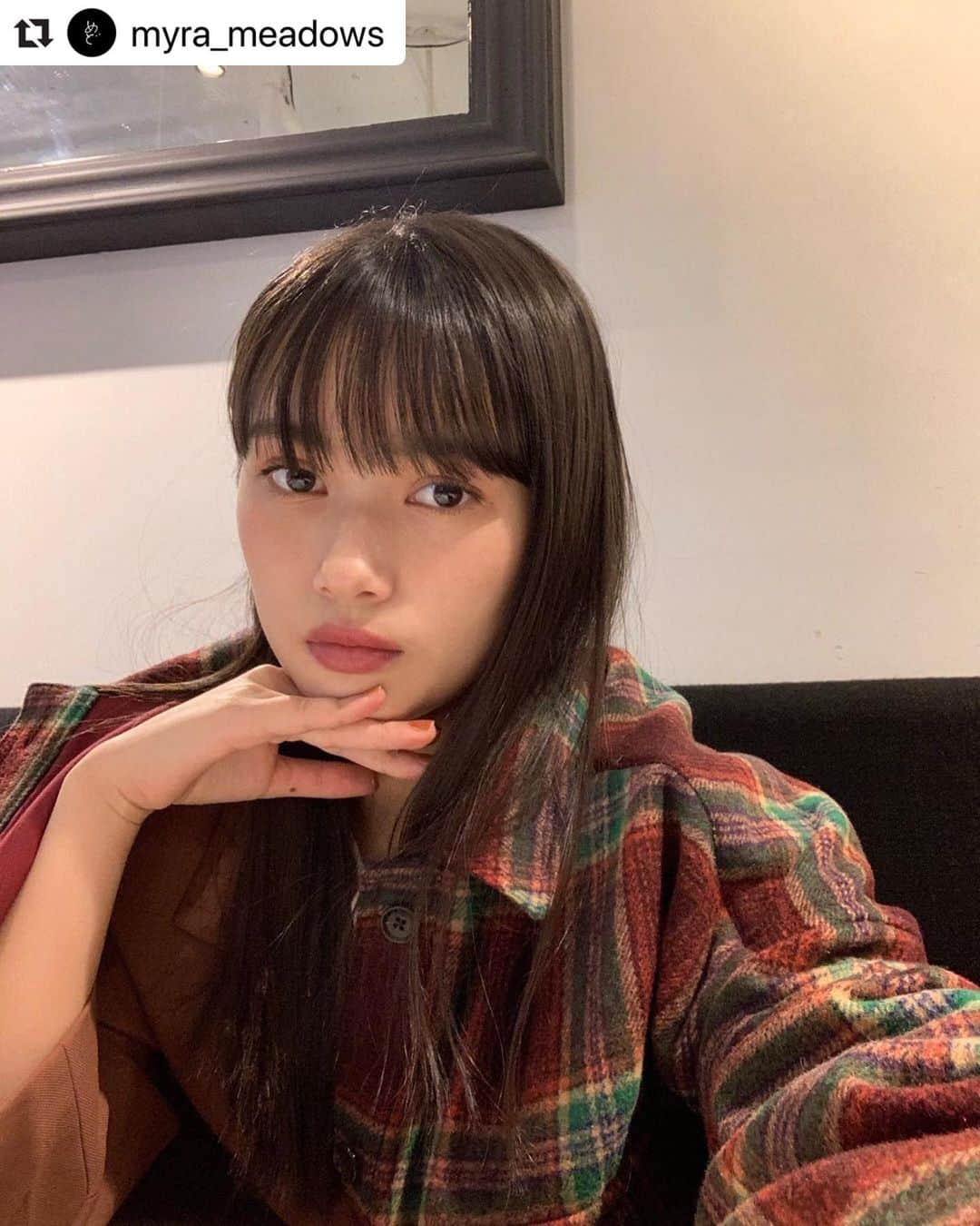 MILKFED.さんのインスタグラム写真 - (MILKFED.Instagram)「「PLAID BIG SHIRT BLOUSON」 @myra_meadows Thanks💕 #Repost @myra_meadows with @make_repost ・・・ クリスマスカラー🎄🎅 こんな顔でも楽しんでます。 #milkfed #milkfedjp #ミルクフェド #ミルフェ #ガーリーストリート #fashion #ミルクフェド女子 #ミルフェ女子」12月16日 18時26分 - milkfedjp