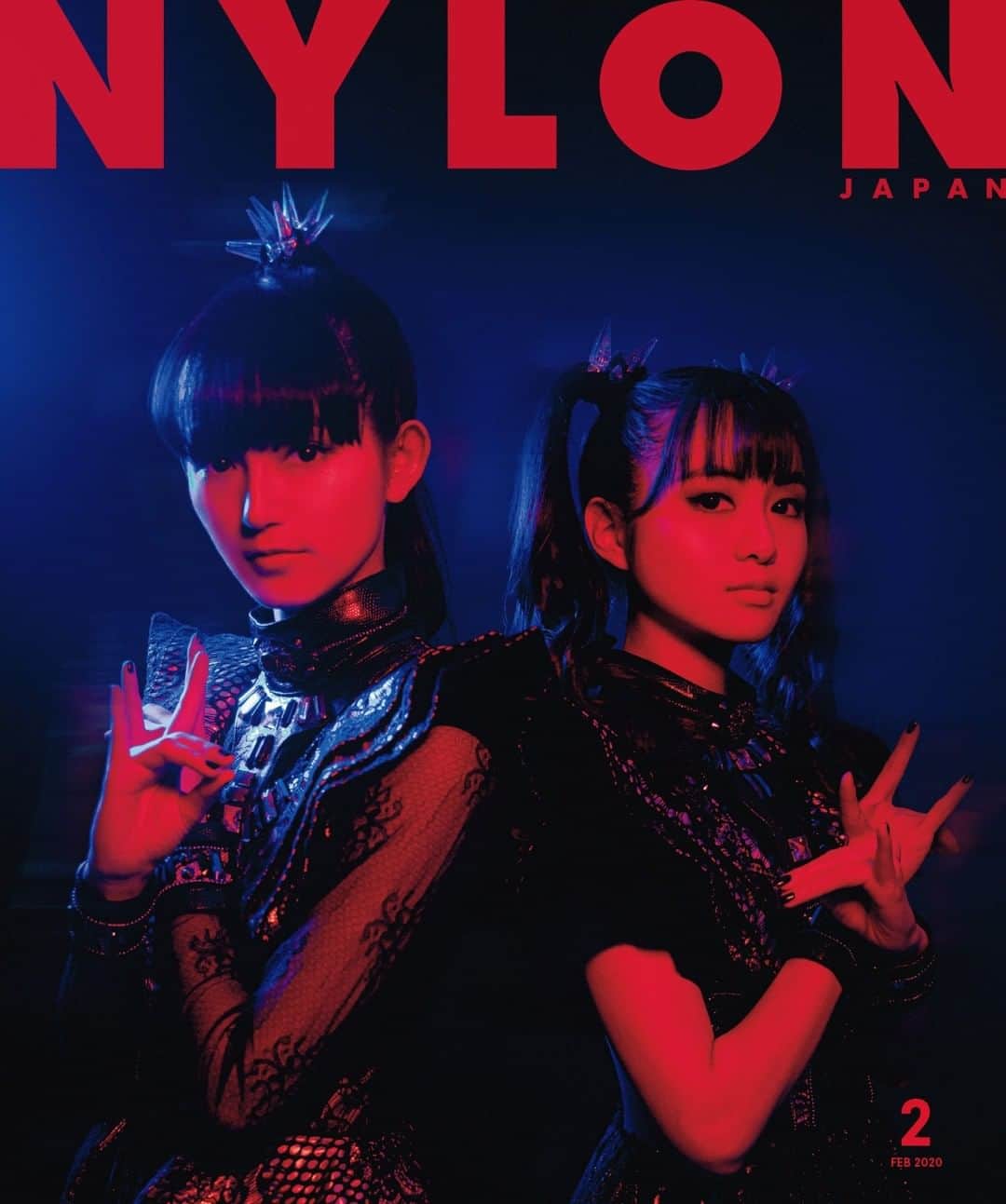 のインスタグラム：「【次号表紙解禁!!】 12/26発売のNYLON JAPAN2月号表紙に #BABYMETAL ( @babymetal_official )が登場！　NYLON JAPAN2回目の登場となった今回は、新年への希望を表現した魅惑的なカバーストーリーをお届け。そしてファンには たまらない両面ポスターの付録付き！　中面では貴重なインタビューも掲載。次号のNYLON JAPANもDON'T MISS IT!! 詳細はWEBをチェック▶ nylon.jp/NYLON189  #nylonjapan #nylonjp #Februaryissue #covergirl #ベビーメタル #fashion #beauty #culture #music #horoscope #caelumjp」