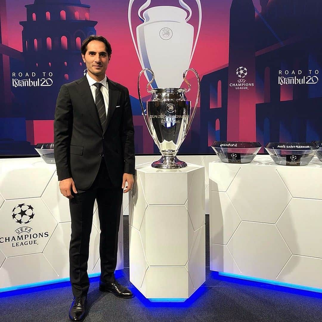 ハミト・アルトゥントップのインスタグラム：「UEFA Champions League Last 16 Draw🏆Road to ISTANBUL #roadtoistanbul」