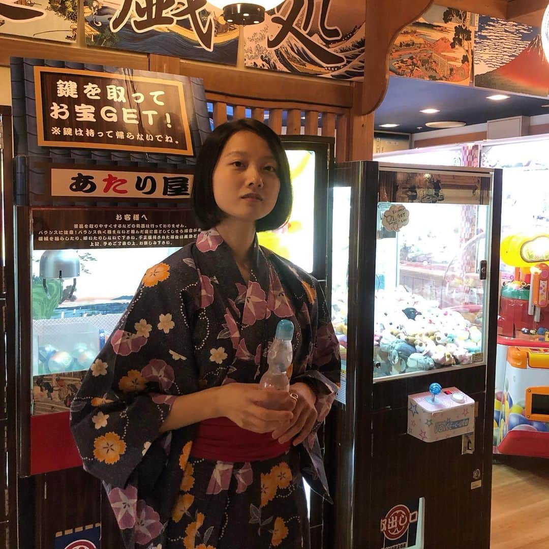 柴崎汐理さんのインスタグラム写真 柴崎汐理instagram ガチすっぴん失礼します 先日 大江戸温泉 に行ってきました 温泉だけでなく 様々なレストランやお店が昔ながらの風景として設計されていて面白かった しかも 施設内はバーコード