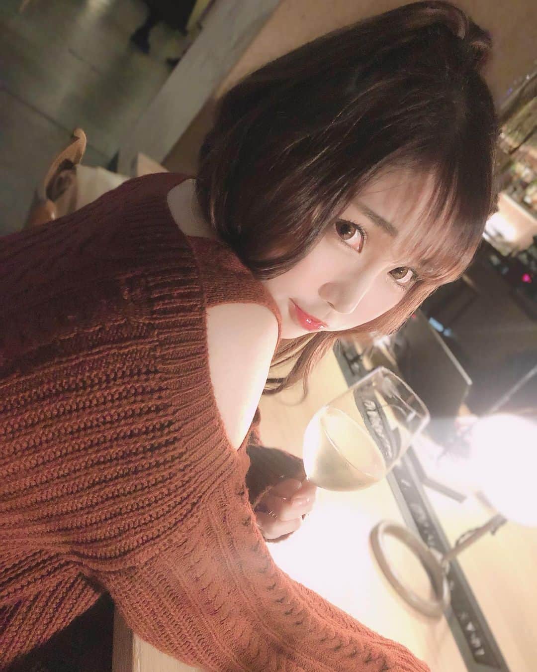 塚本舞さんのインスタグラム写真 - (塚本舞Instagram)「お酒弱いです🍷」12月16日 21時44分 - maipuni