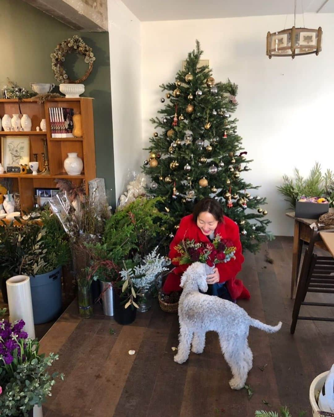 オム・ジウォンさんのインスタグラム写真 - (オム・ジウォンInstagram)「I’m ready for Christmas 🥳」12月16日 21時43分 - umjeewon