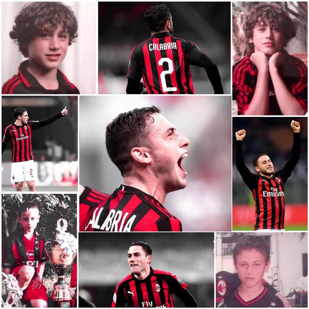 ダヴィデ・カラブリアさんのインスタグラム写真 - (ダヴィデ・カラブリアInstagram)「HAPPY BIRTHDAY @acmilan 👺 Sei parte di me. Sei l’altra mia famiglia. Sei per sempre. Sei il #Milan. E sei una cosa grande. #HappyBirthday #Passion120 🎂🥂❤🖤」12月16日 22時53分 - davidecalabria2