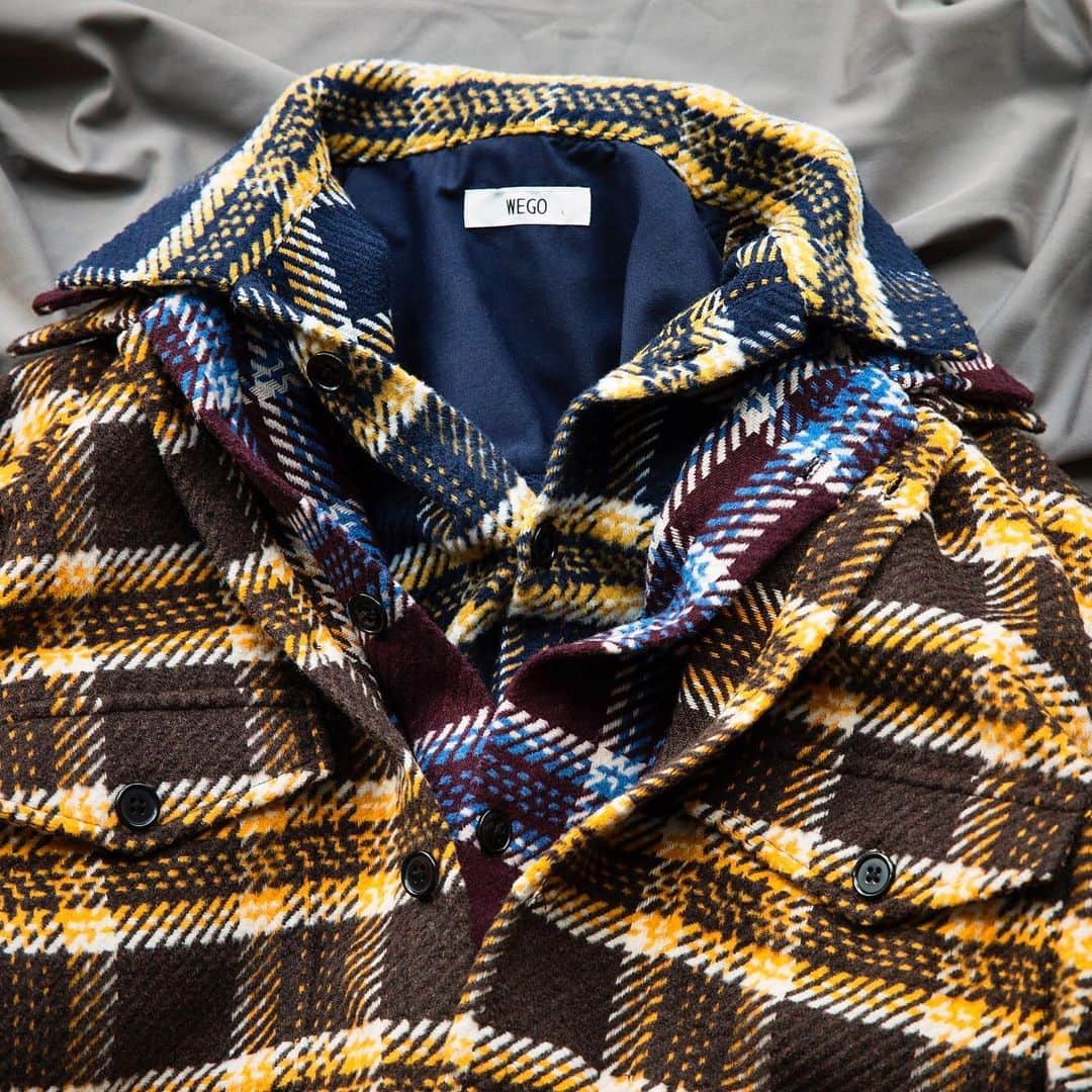 WEGOさんのインスタグラム写真 - (WEGOInstagram)「✔︎check CPO jacket ¥4,999+tax  #wego#ウィゴー#men#メンズ#fashion」12月17日 10時17分 - wego_official
