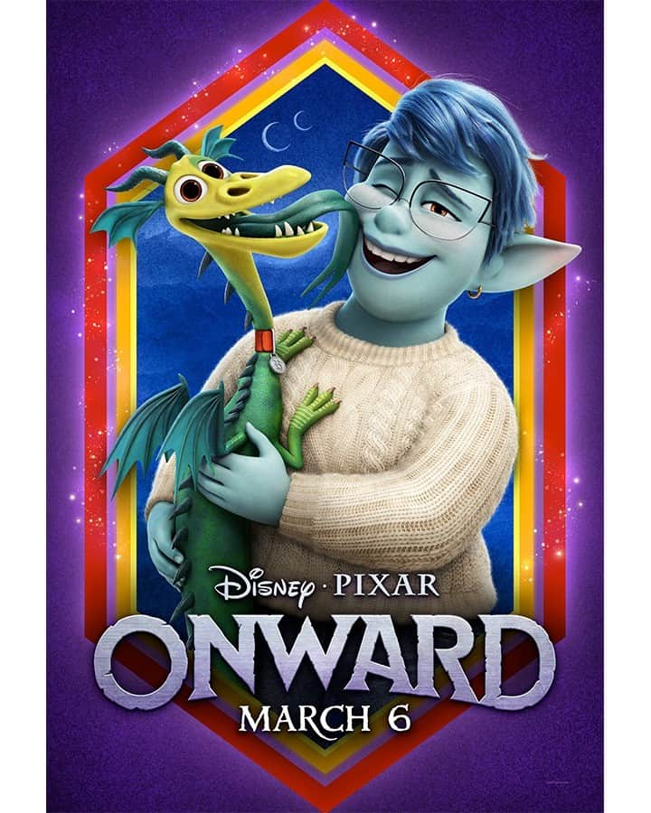 Disney Pixarさんのインスタグラム写真 - (Disney PixarInstagram)「Character posters for Disney & Pixar’s Onward, including newly-announced cast Ali Wong, Lena Waithe, and Mel Rodriguez. ✨ Check back tomorrow to see the brand-new trailer for the film.」12月17日 2時01分 - pixar