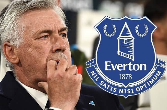 カルロス・テベスのインスタグラム：「Carlo Ancelotti agrees to become Everton manager! ✍🏻」