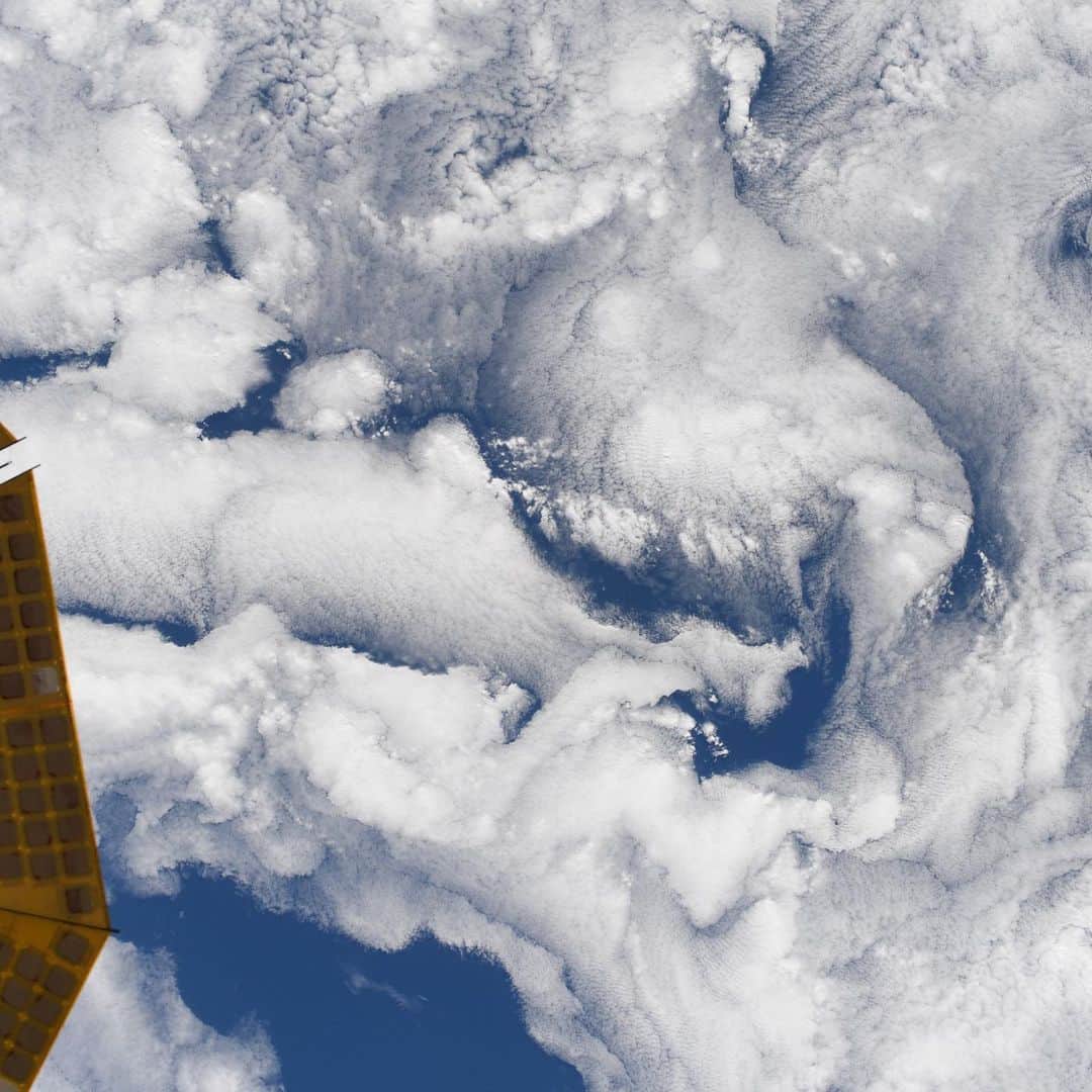 NASAさんのインスタグラム写真 - (NASAInstagram)「I've looked at clouds from both sides now ☁️ ⁣⁣ ⁣⁣ Astronaut Jessica Meir (@astro_jessica) captured these cloudscapes from onboard the International Space Station (@iss), our world-class lab orbiting 250 miles above the Earth’s surface. Take a moment today to observe the natural beauty of our home planet.⁣⁣ ⁣ Image Credit: Jessica Meir / NASA⁣⁣ ⁣ #nasa #space #astronaut #Earth #homesweethome #beauty」12月17日 6時59分 - nasa