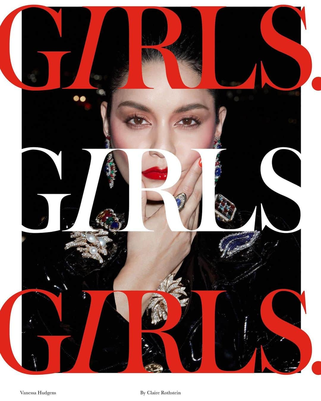 ヴァネッサ・ハジェンズさんのインスタグラム写真 - (ヴァネッサ・ハジェンズInstagram)「OH SNAP. @girls.girls.girls.magazine second cover. Meowwww.  So obsessed with this shoot. 😍」12月17日 7時39分 - vanessahudgens