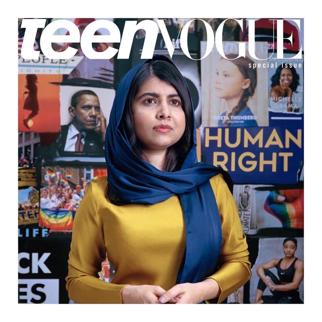 エマ・ワトソンのインスタグラム：「“We recognize that the defining characteristic of the last 10 years has been the rise of youth activists; in many ways, @malala Yousafzai was among the first to lead the charge.” - @teenvogue ❤️ ⁣」