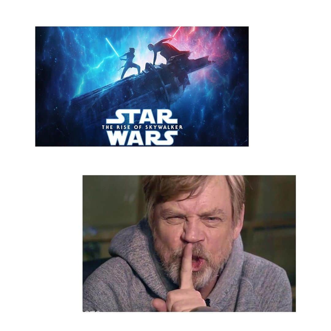 マーク・ハミルさんのインスタグラム写真 - (マーク・ハミルInstagram)「The 1st public screening of #TheRiseOfSkywalker  takes place tonight in Los Angeles. I know I can't stop you from writing about it on social media, but I CAN beg you to please, Please, PLEASE avoid any SPOILERS!!! Thanking you all in advance, Mar🐫  #MayTheShushBeWithYou」12月17日 9時19分 - markhamill
