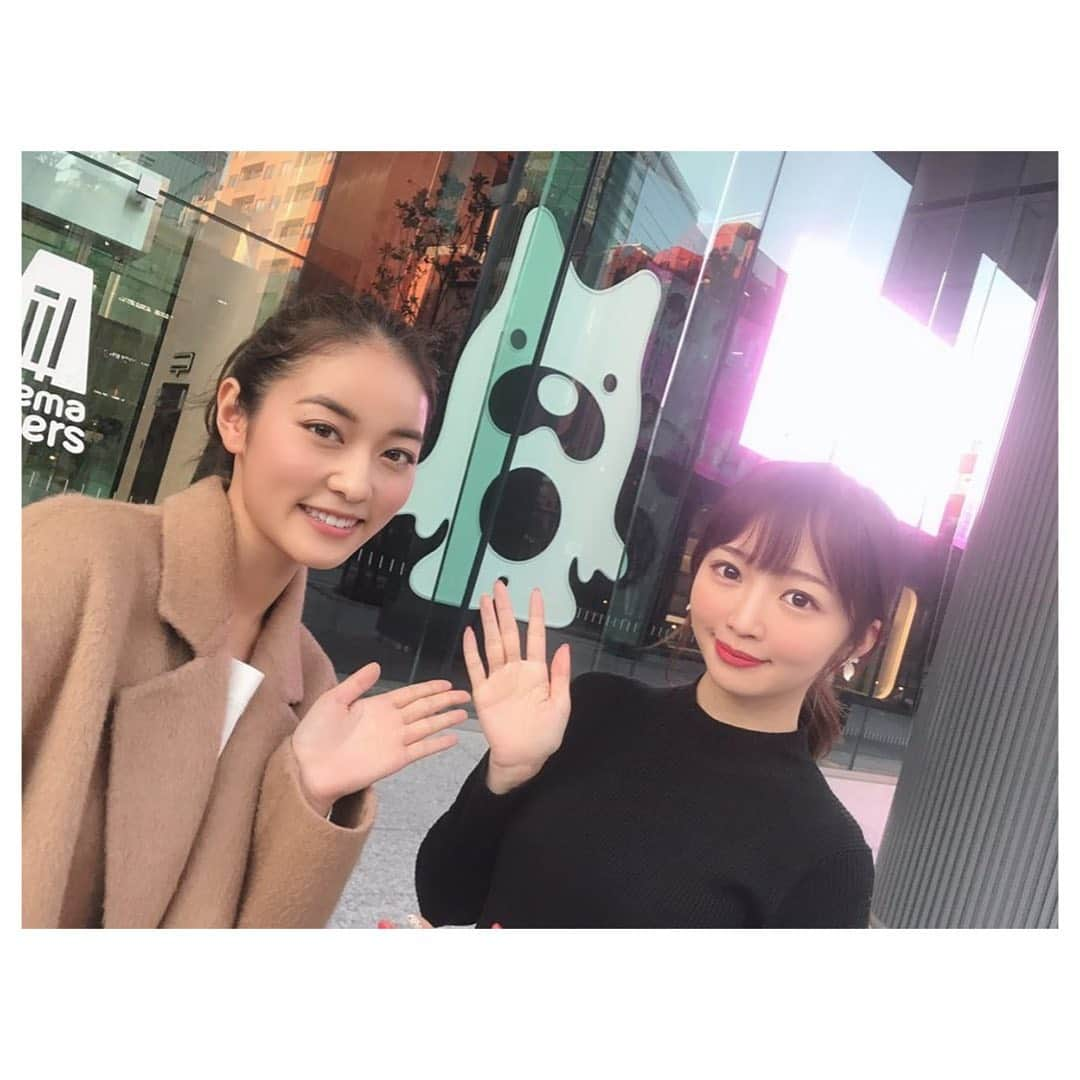 林恵理さんのインスタグラム写真 - (林恵理Instagram)「《出演情報》 NBS 長野放送　ふるさとライブ 明日出演します！！ 今回はなんと！ AbemaTV 東京本社にお邪魔してきました🏙  新しく出来たビルはとてつもなく綺麗でお洒落！  素敵な空間でAbemaTV アナウンサーの藤田かんなさんにお話を伺いました✨  皆さん、是非ご覧下さい！！ . . . #出演情報 #新番組 #NBS #長野放送 #ふるさとライブ #リポーター #長野県  #サイバーエージェント #アベマtv #cyberagent #abematv #tokyo #Nagano  #model #repoter」12月17日 19時48分 - eri_rin.215