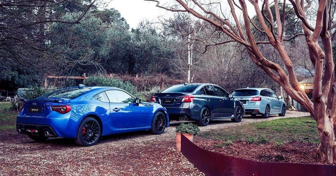 Subaru Australiaさんのインスタグラム写真 - (Subaru AustraliaInstagram)「Triple treat 💙💙💙, you're welcome 😎. Experience the uncompromising thrill and exhilaration that is our performance range.  #Subaru #PerformanceRange #SubaruWRX #SubaruWRXSTI #SubaruLevorg #SubaruBRZ」12月17日 12時30分 - subaruaustralia