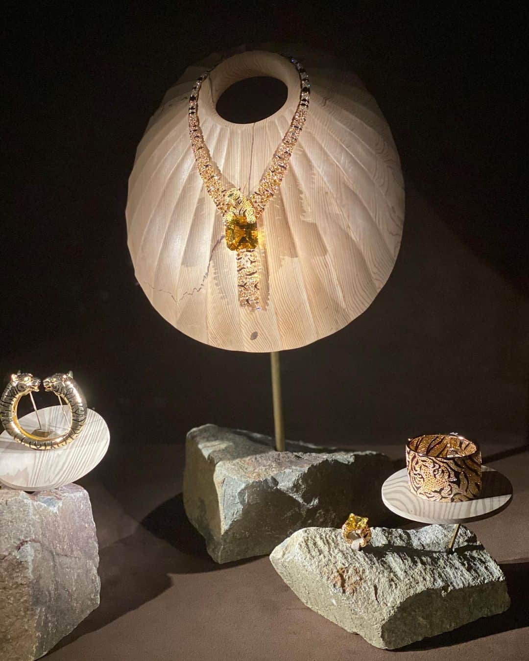 大石絵理さんのインスタグラム写真 - (大石絵理Instagram)「先日、カルティエの展覧会へ💎💎 美しいジュエリー達や、カルティエの歴史が展示されていて、終始うっとりでした🥺💕 素敵なジュエリーが似合う女性になりたい🥰 @darenogare.akemi とふたりで待ち受けにしました😂 がなかなかパンチが強いみたいでとても突っ込まれます😂😂」12月17日 12時46分 - erioishitokyo