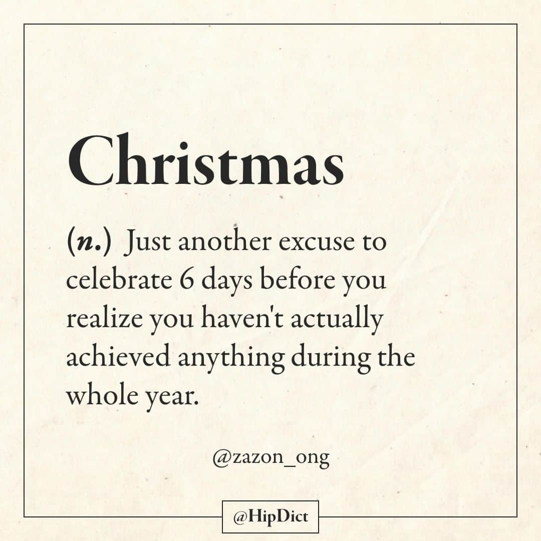 9GAGさんのインスタグラム写真 - (9GAGInstagram)「🎅🏻The true meanings of Christmas... according to you! Follow @hipdict - Congrats to our Day 11 Giveaway winners @zazon_ong, @iambhavyapatel and @___nuka. Your definitions of Christmas are spot on! - #9gag #christmas」12月17日 13時37分 - 9gag