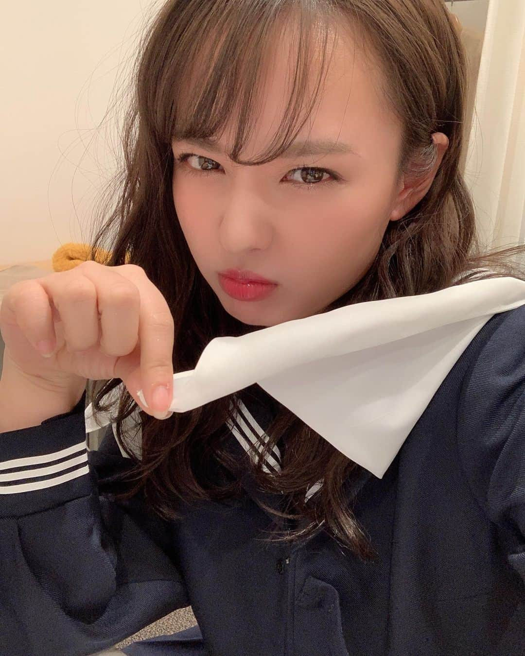 山田菜々さんのインスタグラム写真 - (山田菜々Instagram)「テレビ朝日『しくじり先生〜俺みたいになるな〜』 AbemaTV見逃しでまだまだご覧いただけますっ🤔❤️ しくじり先生は工藤兄弟編とメガドライブ編です🥰✌︎ 制服写真がストーリーに載せたら大好評だったのでちゃんと載せる🙄笑」12月17日 14時32分 - tannana.yamada