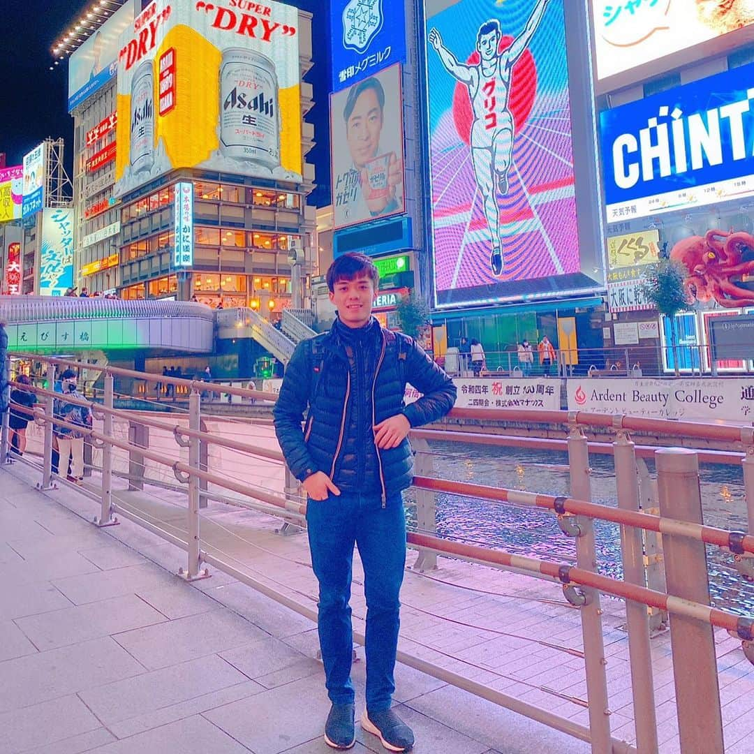 曹志イさんのインスタグラム写真 - (曹志イInstagram)「大阪自由行🇯🇵」12月17日 18時09分 - skating250