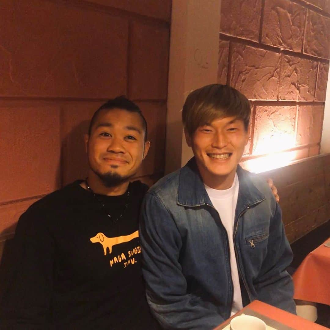 古橋亨梧さんのインスタグラム写真 - (古橋亨梧Instagram)「パウロ君と食事に行ってきました。 久しぶりに会って色んな話ができてすごく楽しい時間でした！！」12月17日 18時35分 - kyogo_furuhashi