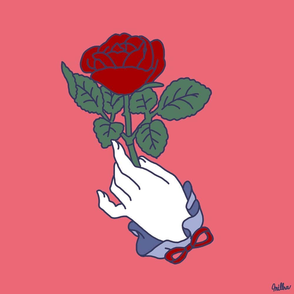 millnaさんのインスタグラム写真 - (millnaInstagram)「プラスチックの薔薇だけが本物なんだと言わせてよ」12月17日 21時14分 - mi_te_yo