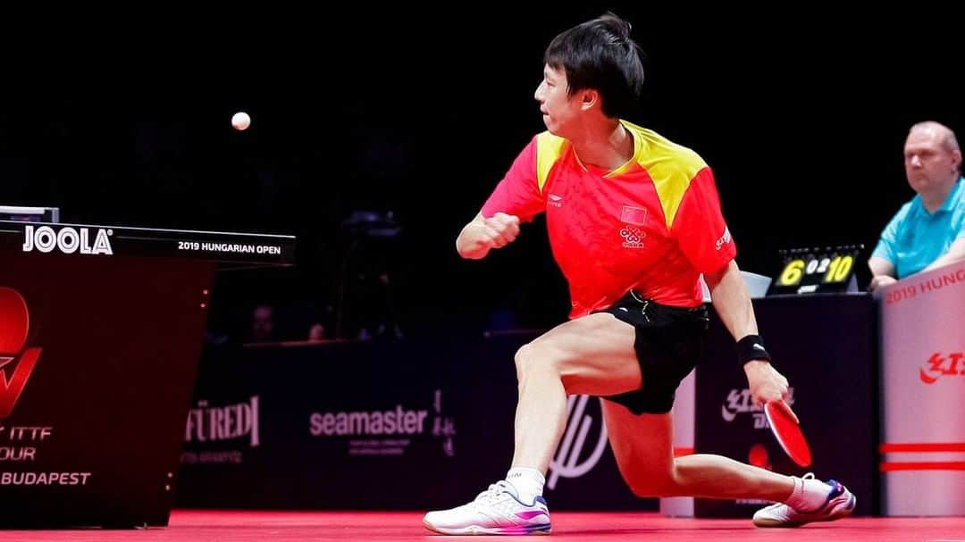 のインスタグラム：「SO MUCH flair in one rally! 😎🐍👌 . #BestOf2019 #ITTFWorldTour #2019HungarianOpen #Throwback」