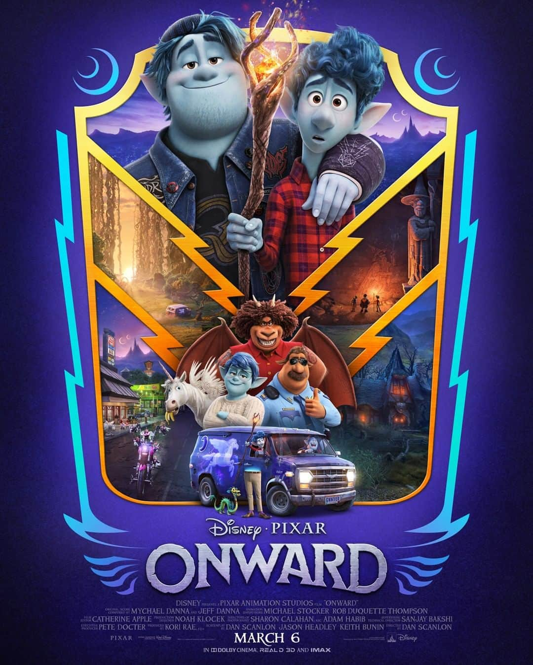 Disney Pixarさんのインスタグラム写真 - (Disney PixarInstagram)「A bold journey awaits. Check out the new poster for Disney and Pixar’s Onward, in theaters March 6. #PixarOnward」12月18日 0時00分 - pixar