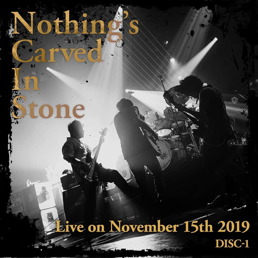 Nothing’s Carved In Stoneさんのインスタグラム写真 - (Nothing’s Carved In StoneInstagram)「【配信リリース開始】﻿ 11/15に仙台GIGSにて開催した”Live on November 15th 2019”ライブ音源の配信リリースが本日よりスタートしました。﻿ ﻿ 当日披露した楽曲が全曲収録されています。﻿ ぜひチェックしてみてください。﻿ ﻿ ダウンロード先など詳細はオフィシャルサイトをご覧ください。﻿ ﻿ ﻿ Nothing’s Carved In Stone﻿ Digital Live Album﻿ 「Live on November 15th 2019」﻿ 各1,800円﻿ NOW ON SALE﻿ ﻿ [DISC-1]﻿ 01. Kill the Emotion﻿ 02. Crystal Beat﻿ 03. Like a Shooting Star﻿ 04. In Future﻿ 05. The Poison Bloom﻿ 06. Crying Skull﻿ 07. Sands of Time ﻿ 08. きらめきの花﻿ 09. シナプスの砂浜﻿ 10. Pride﻿ ﻿ [DISC-2]﻿ 01. Milestone﻿ 02. Alive﻿ 03. Spirit Inspiration﻿ 04. Around the Clock﻿ 05. Music﻿ 06. Isolation﻿ 07. Out of Control﻿ 08. November 15th﻿ 09. Shimmer Song﻿ 10. Beginning﻿ ﻿ #nothingscarvedinstone #ナッシングス #ncis #silversunrecords #november15th」12月18日 0時09分 - nothingscarvedinstone