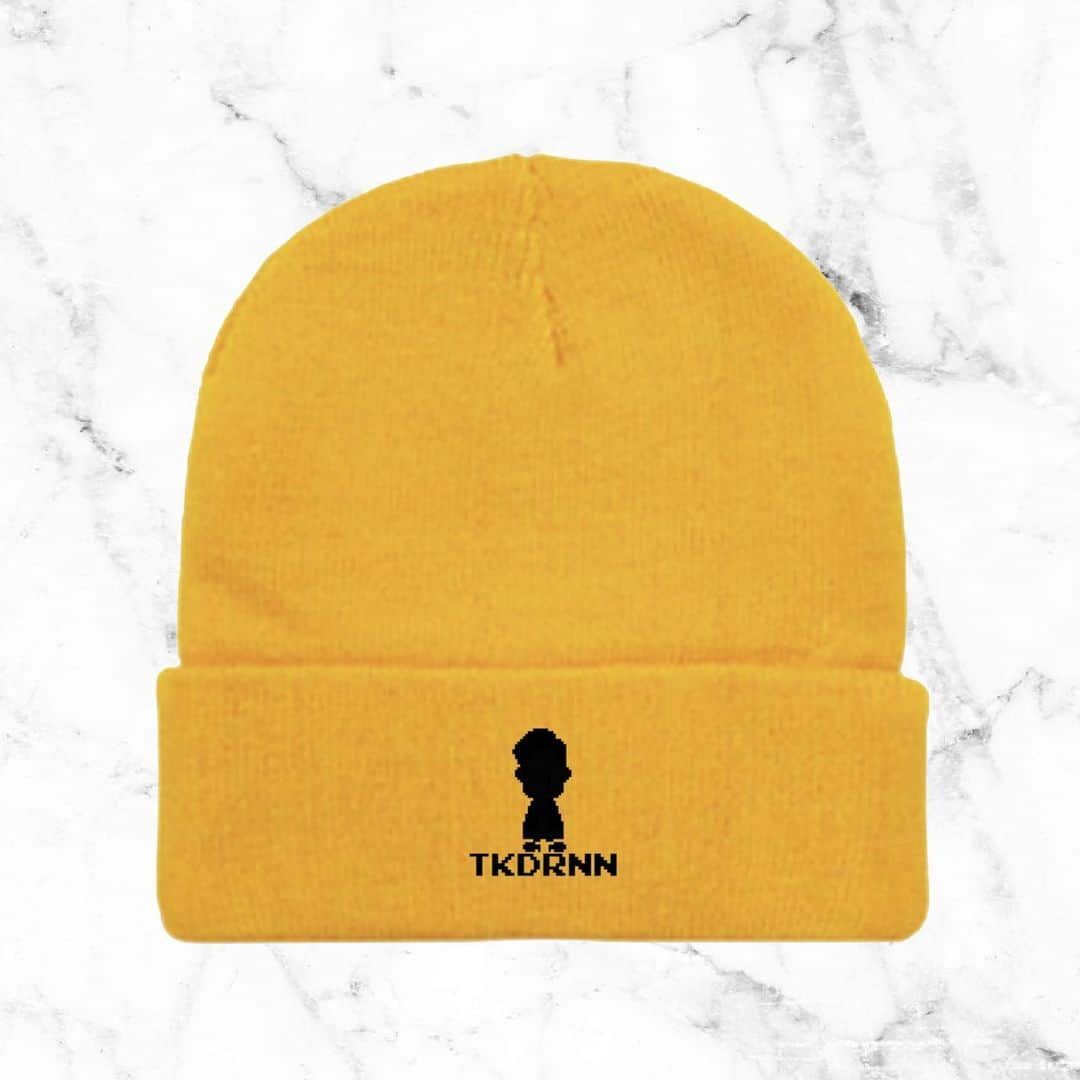 財部亮治さんのインスタグラム写真 - (財部亮治Instagram)「“TKDRNN beanie Yellow” ¥3,500- かわいいニット帽を作ってしまった。。。財部のチャンネルではおなじみ”おらべ”の16bitで表現したものを影だけで表しました。影になってるから”TKDRNN”です笑 文字も16bitで自分で言うのもあれですけど。。。むっちゃかわいい。。。 アクリル100% 1サイズです。  12月18日19時より下記URLから予約販売開始します！予約期間は12月18日19時から12月23日0時までです！ https://fanicon.net/web/shops/292 3月21日のワンマンライブでも少量用意するかもしれませんが、受注販売の予定なので、当日はほぼ販売しないと思います！今のうちにゲットしてくださると嬉しいです！ サイトはfanicon様のサイトをお借りしていますので、無料会員登録をしていただいて、ご注文ください。 (※fanicon様のサイトの無料登録であり、財部亮治のFCである”財部屋”の登録ではありません🙂） 商品の発送は1月下旬〜2月上旬予定です😊」12月18日 0時56分 - ryojitakarabe