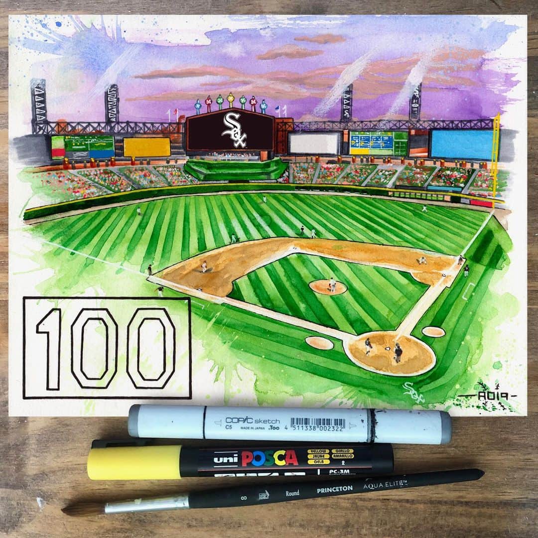 シカゴ・ホワイトソックスさんのインスタグラム写真 - (シカゴ・ホワイトソックスInstagram)「100 days until baseball is back in Bridgeport. 🙌」12月18日 1時09分 - whitesox
