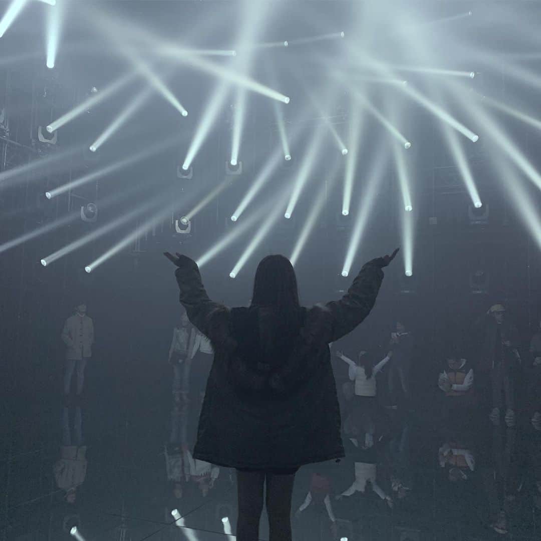 我妻美月のインスタグラム：「初！ #チームラボ」