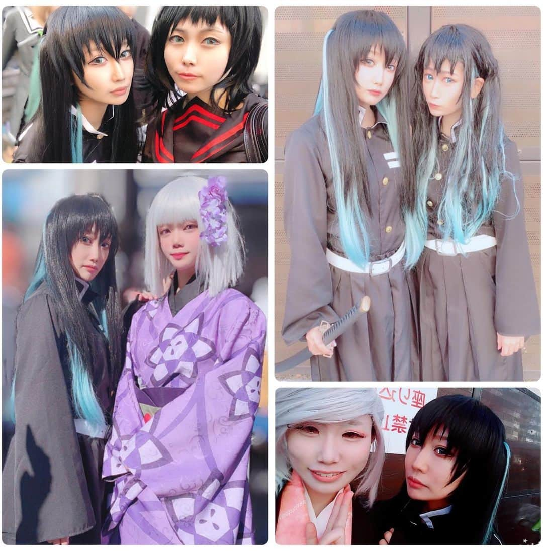 若月雅さんのインスタグラム写真 - (若月雅Instagram)「【 #鬼滅の刃 ／ #cosplay 】 . 3.4.5枚目は、今回の併せメンバー(*^^*)✨ その他FFさん交えての撮影、ご協力ありがとうございました✨ カメラマンさんからのデータは頂き次第upします！ 楽しかったけど寒かった⛄️笑 . #道頓堀コスプレ祭 #アコスタ道頓堀 #コスプレイヤーさんと繋がりたい  #鬼滅の刃好きさんと繋がりたい #cosplayphotoshoot」12月18日 13時41分 - miyabi.w_0911