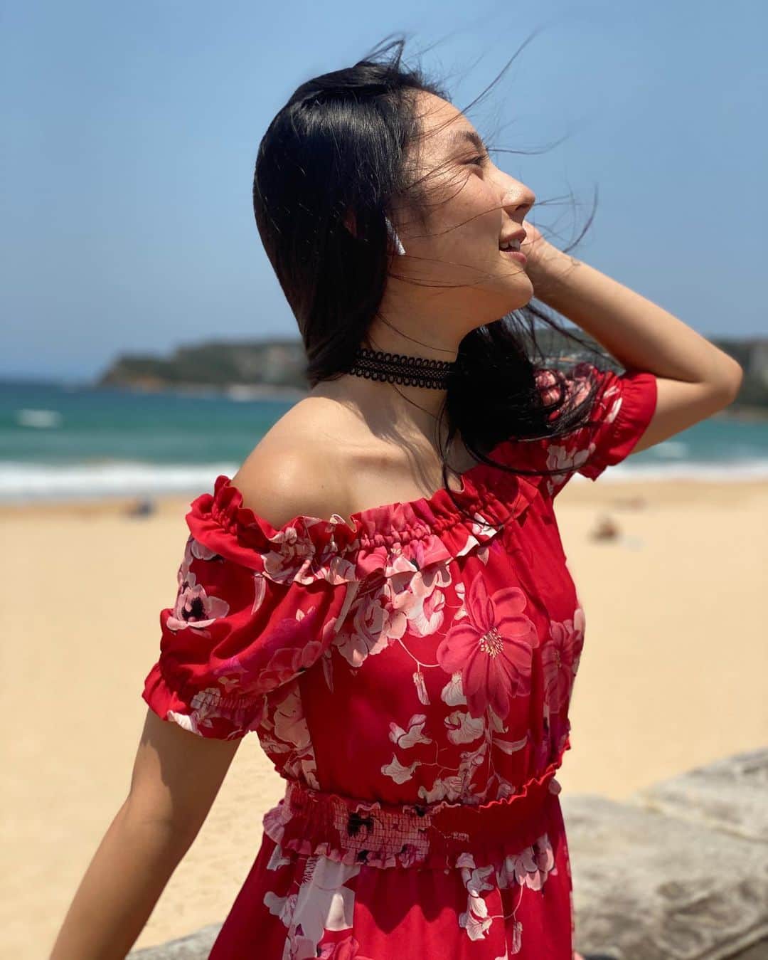 里彩さんのインスタグラム写真 - (里彩Instagram)「warm feelings 🧚‍♀️🥰 ＊ ＊ にこにこ〜😆 笑顔の写真たくさん #australia #manly #manlybeach #portrait  #オーストラリア #マンリービーチ #ポートレート」12月18日 14時36分 - risa_gram611