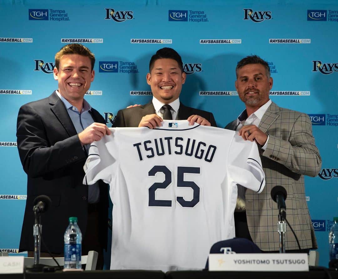 タンパベイ・レイズさんのインスタグラム写真 - (タンパベイ・レイズInstagram)「Tsutsugo has a new home.」12月18日 6時01分 - raysbaseball