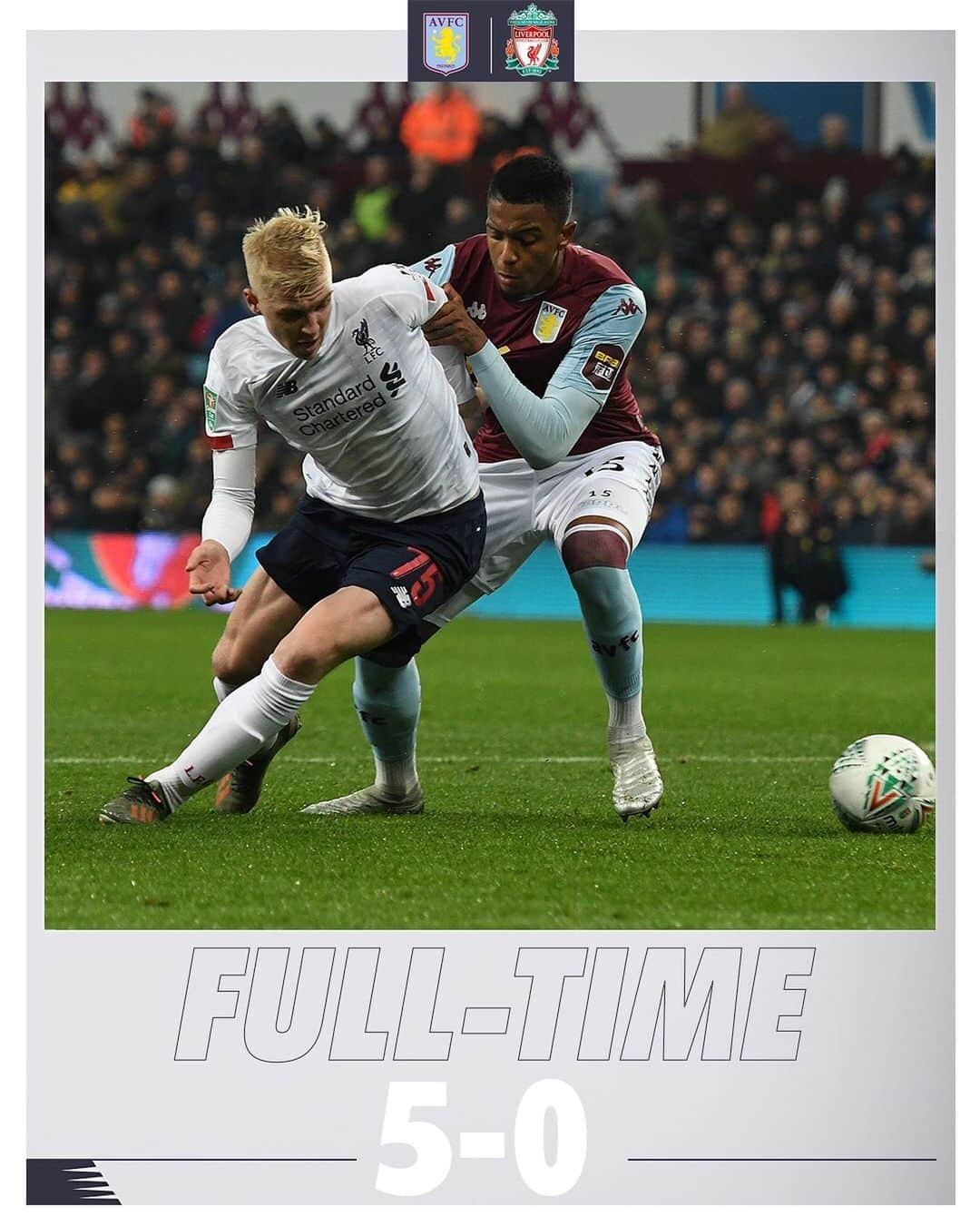 リヴァプールFCさんのインスタグラム写真 - (リヴァプールFCInstagram)「Our #CarabaoCup campaign ends at the quarter-finals. Plenty of valuable experience gained for many Reds. #LFC #LiverpoolFC #Liverpool #AVFC」12月18日 6時37分 - liverpoolfc