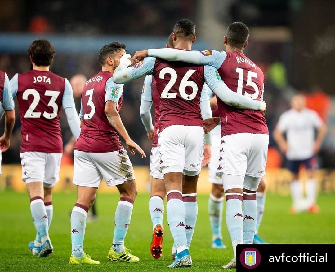 プレミアリーグさんのインスタグラム写真 - (プレミアリーグInstagram)「How far will Villa go?  #repost • @avfcofficial  FT: Aston Villa 5-0 Liverpool! 🙌 We’re through to the semi-finals of the Carabao Cup! 🤩」12月18日 6時57分 - premierleague