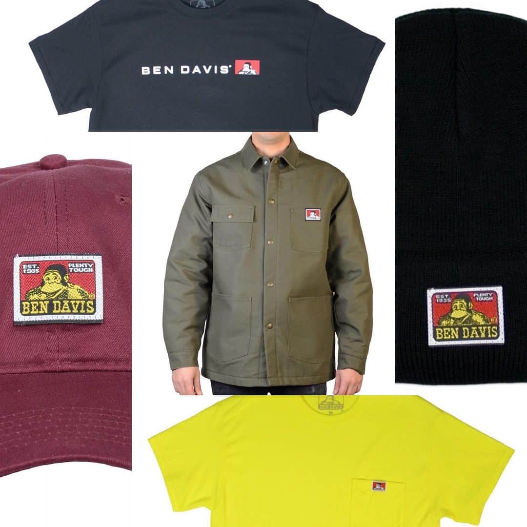 ベンデイビスのインスタグラム：「Give the gift of Ben Davis! Our last day of shipping is Friday December 20th. Don’t miss out! #bendavis #bendavisforpresident」