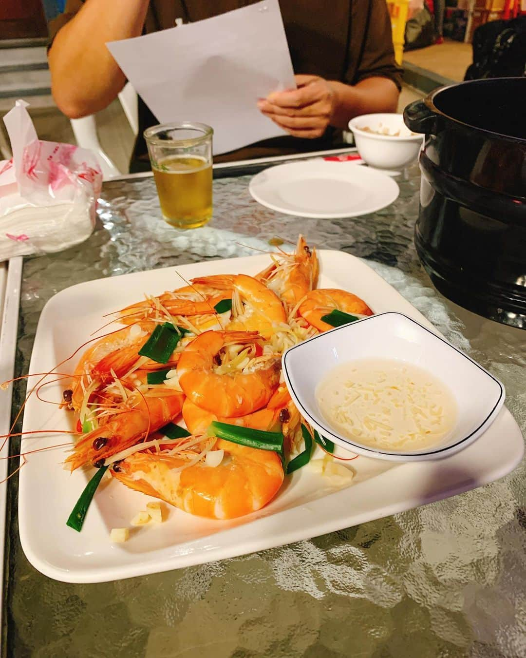 杉谷拳士さんのインスタグラム写真 - (杉谷拳士Instagram)「台湾🇹🇼Days♫ たくさんのご飯食べました🍚♫ お腹いっぱいな大満足の夜でした(๑･̑◡･̑๑) thank you ボーロン☺️ . #王柏融 #はうちー #好吃」12月18日 9時22分 - kenshi.02