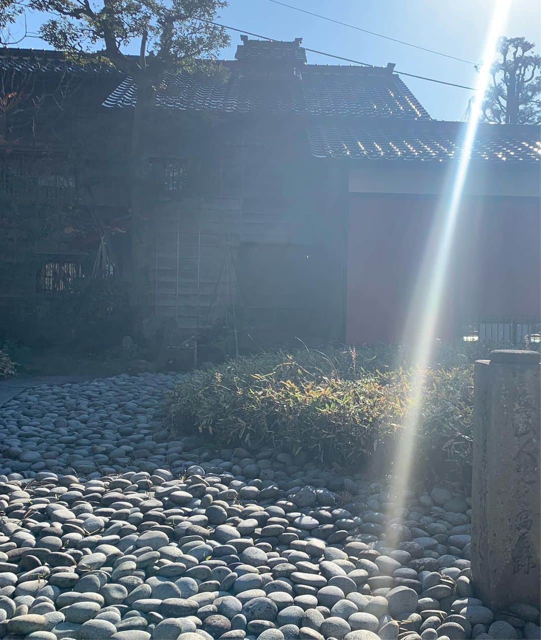 青山有紀さんのインスタグラム写真 - (青山有紀Instagram)「#べにや無何有 さんのすぐ近くにある #須田青華 さんの九谷焼窯元。わたしはすてきなお茶碗とお箸置きに出会い、一緒に京都に帰ってきました。 九谷焼窯元から歩いて5分のところにある #魯山人寓居跡 「いろは草庵」も訪ねました。 北大路魯山人が書や絵を描いていた別荘で、加賀の食事を楽しんだ囲炉裏や仕事部屋、刻字看板やゆかりの作品の展示室もあり、お庭の光も気持ちよかった✨ 魯山人が陶芸家になるきっかけとなり、最初に教えたのが初代須田青華 さんだったと初めて知りました。 新しい出会いがある旅はやっぱりいいな✨ 二泊三日の女3人冬の北陸旅、最高でした〜🦀♨️❤️✨✨✨ #かずこ写🤳✨」12月18日 11時01分 - yukiaoya