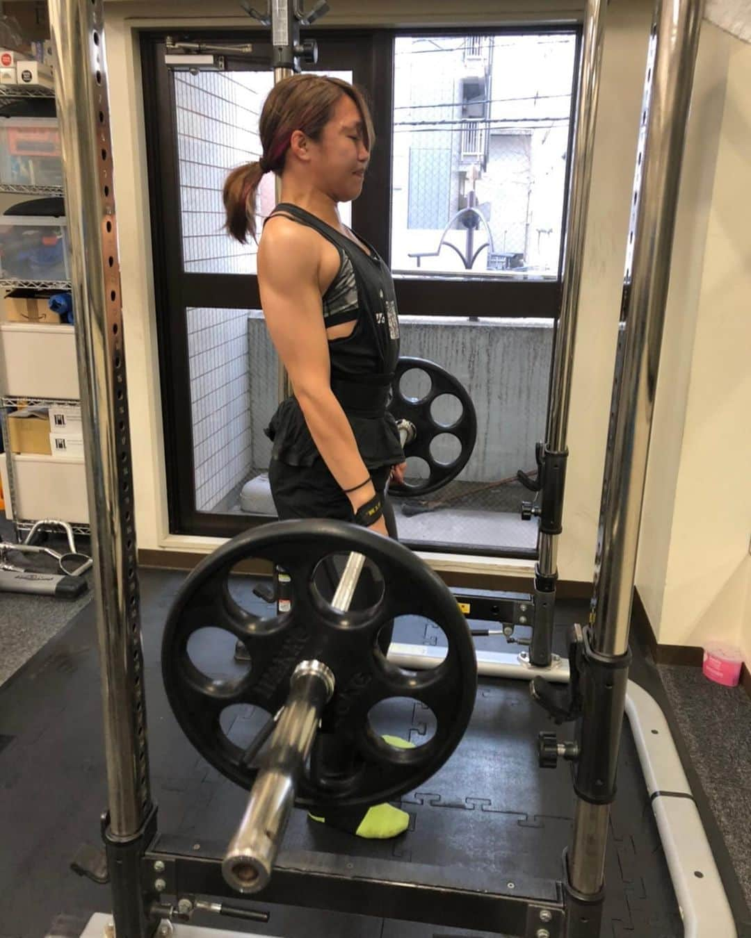 朱里さんのインスタグラム写真 - (朱里Instagram)「training🧡  #training #fitness #fitnessgirl #gym #gymgirl #fit #muscle #body #diet #enjoy #today #トレーニング　#フィットネス　#ジム」12月18日 11時07分 - syuri_official